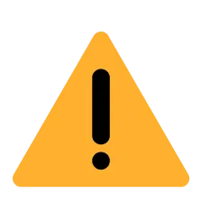 warning icon